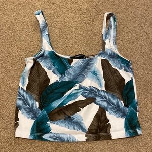 floral tank top
